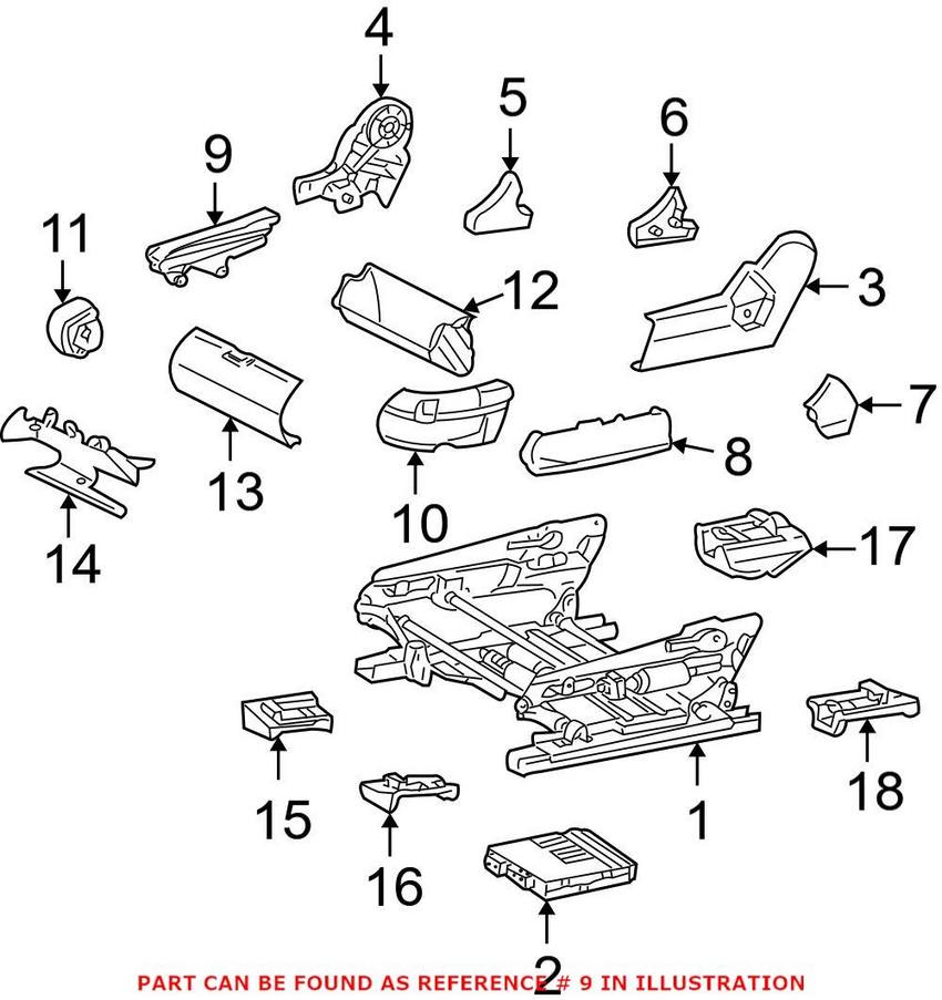 Seat Side Cover - Driver Side (Quartz)